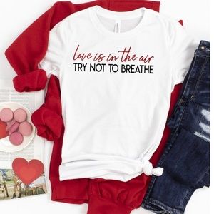 Love Is In The Air Valentine’s Graphic T Shirt